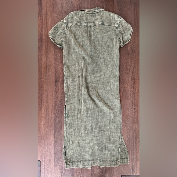 Free People Almeda Maxi Short Sleeve Duster - Picture 9 of 10